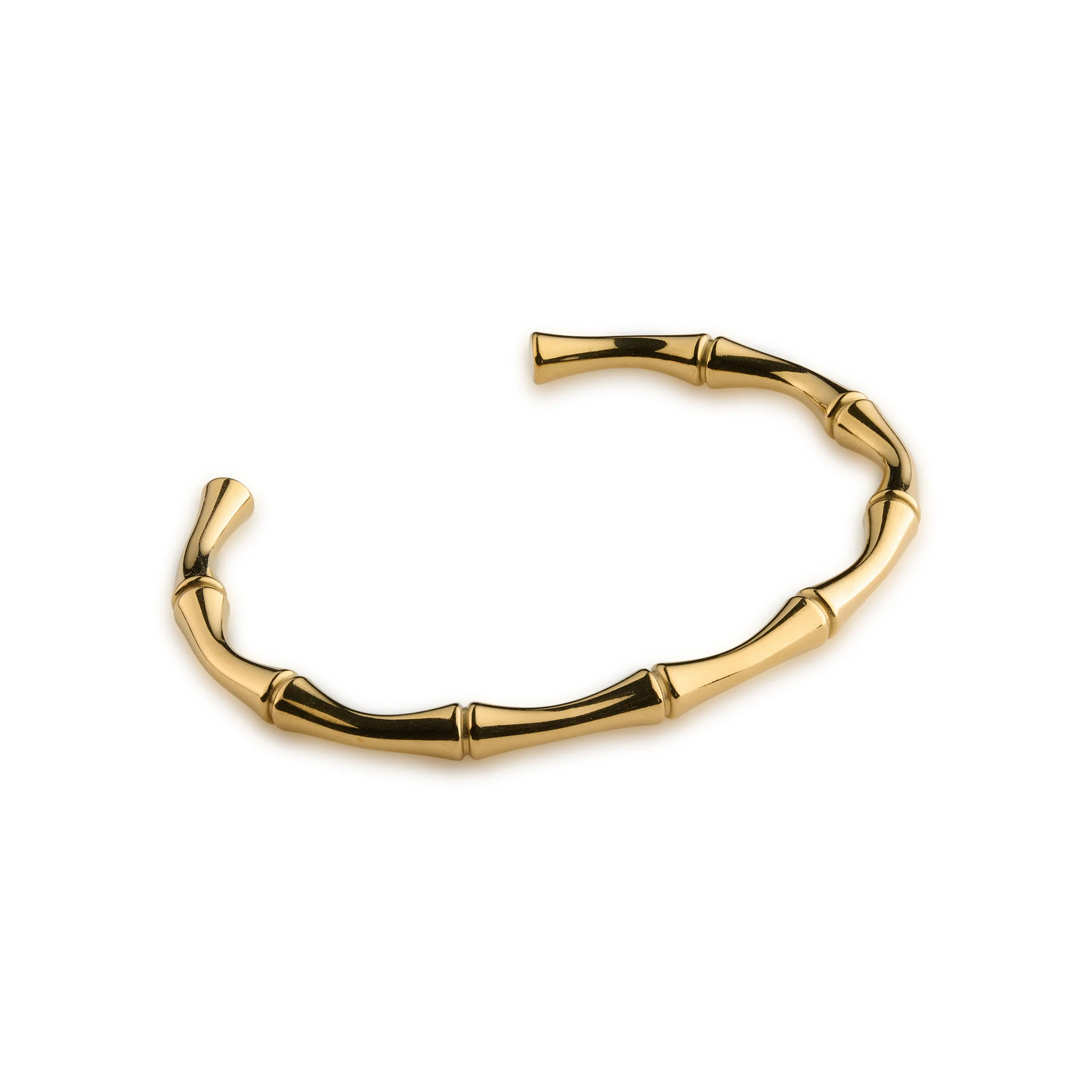 Tyra - Bamboo Bangle Armbånd Rustfritt Stål - Image 19