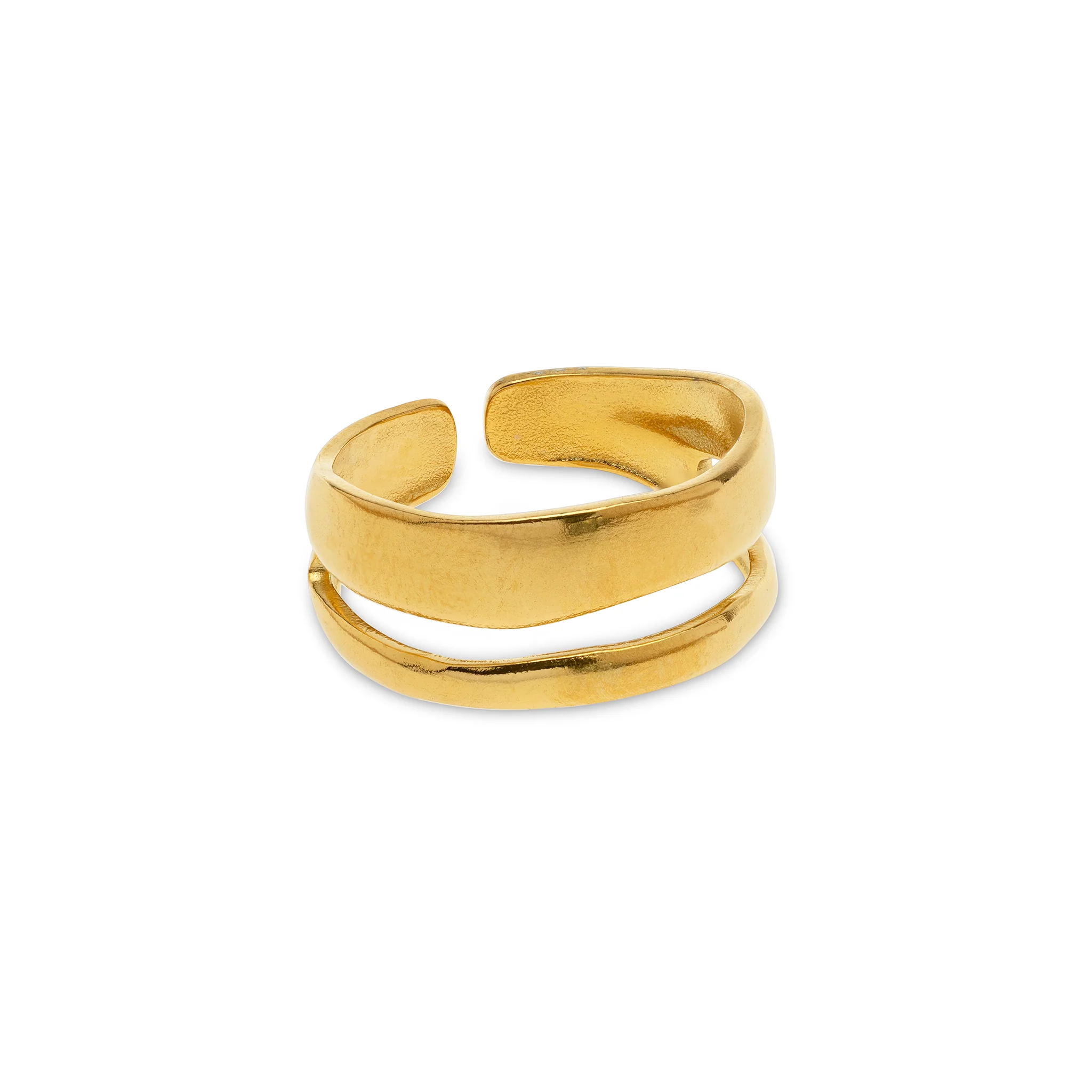 Willa - Elegant Duo Ring Rustfritt Stål - Image 2