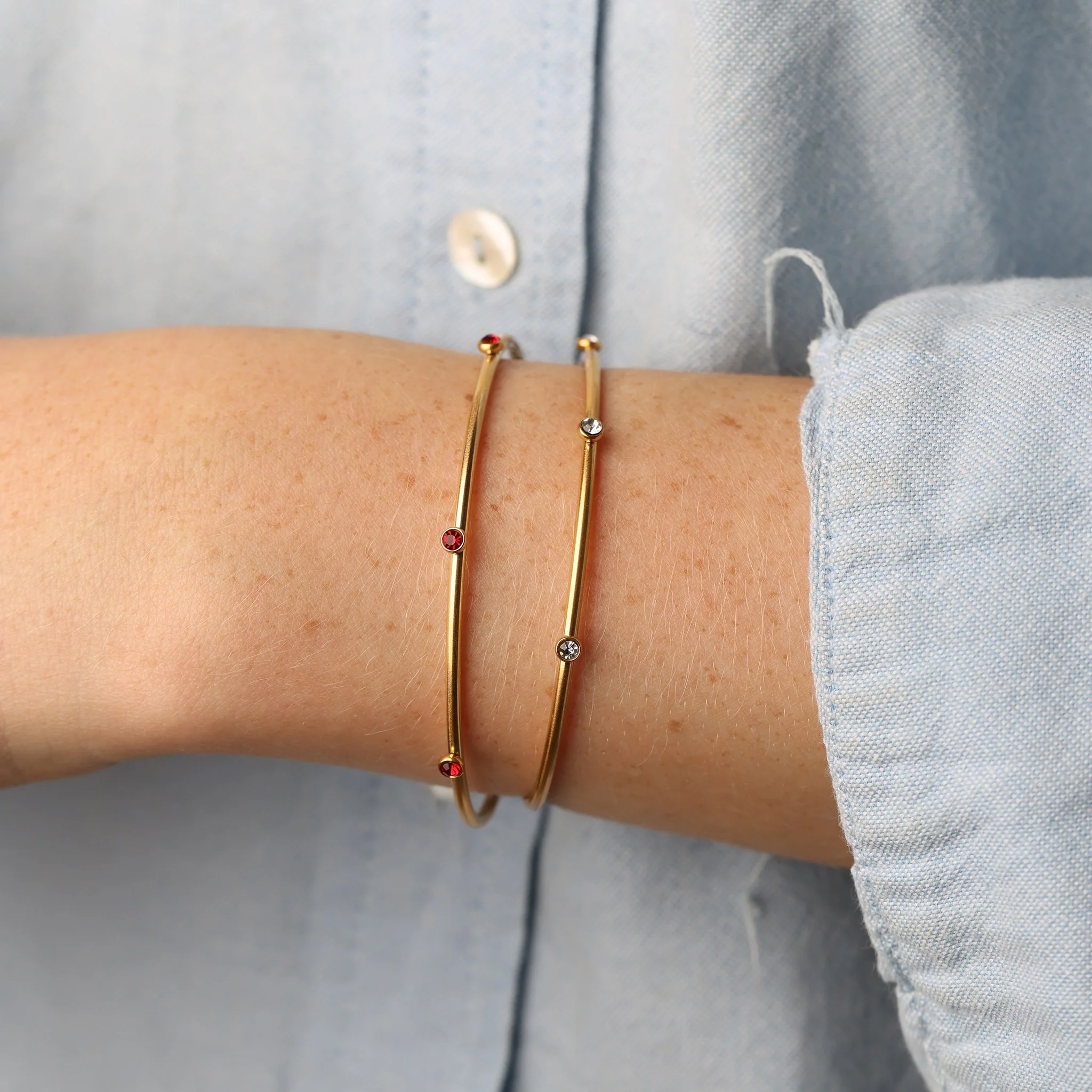 Ylva - Bangle Armbånd Rustfritt Stål - Image 2