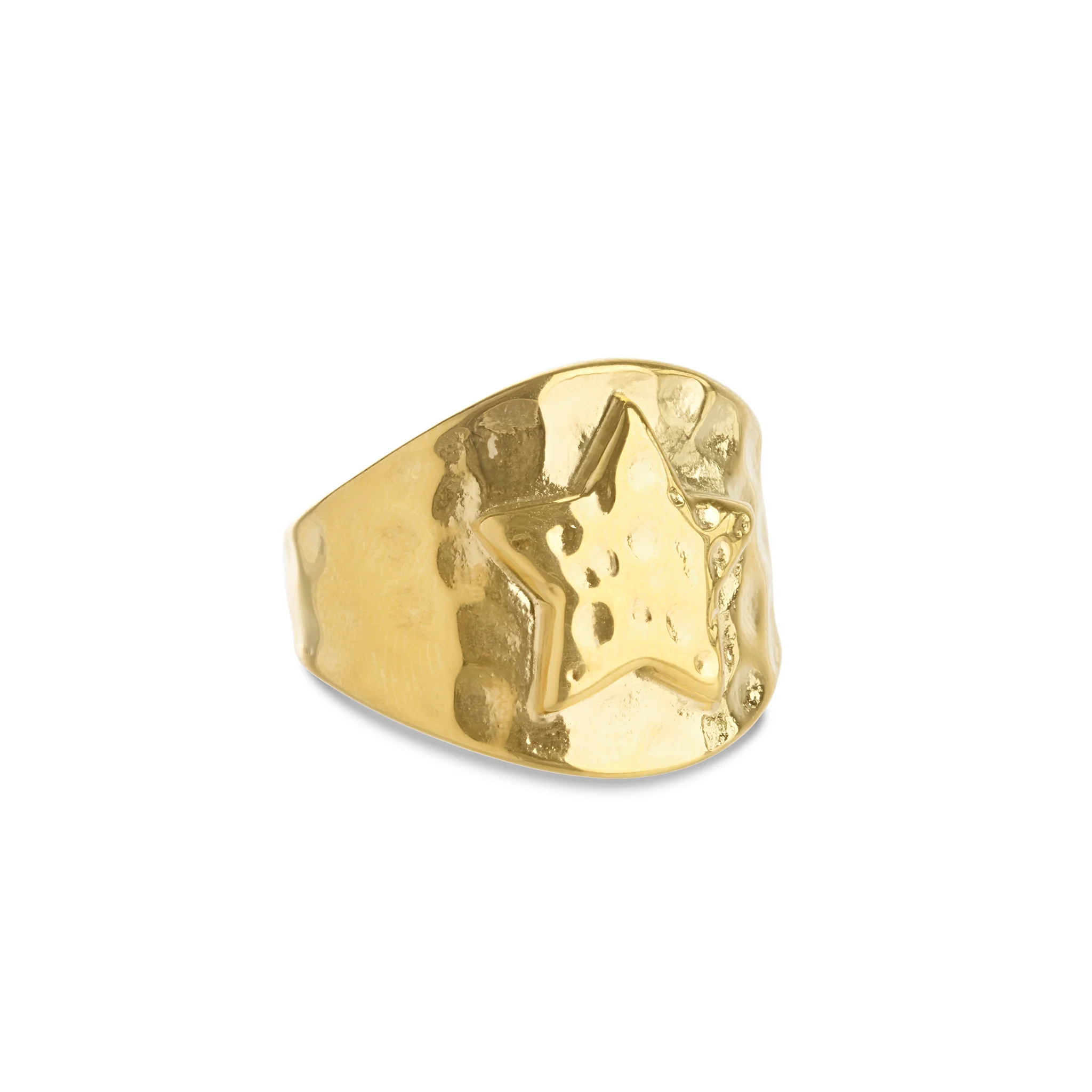 Yrsa - Star Ring Rustfritt Stål - Image 2